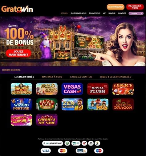 Gratowin Casino – Official Site [Login] Up to €3000 + 50 FS